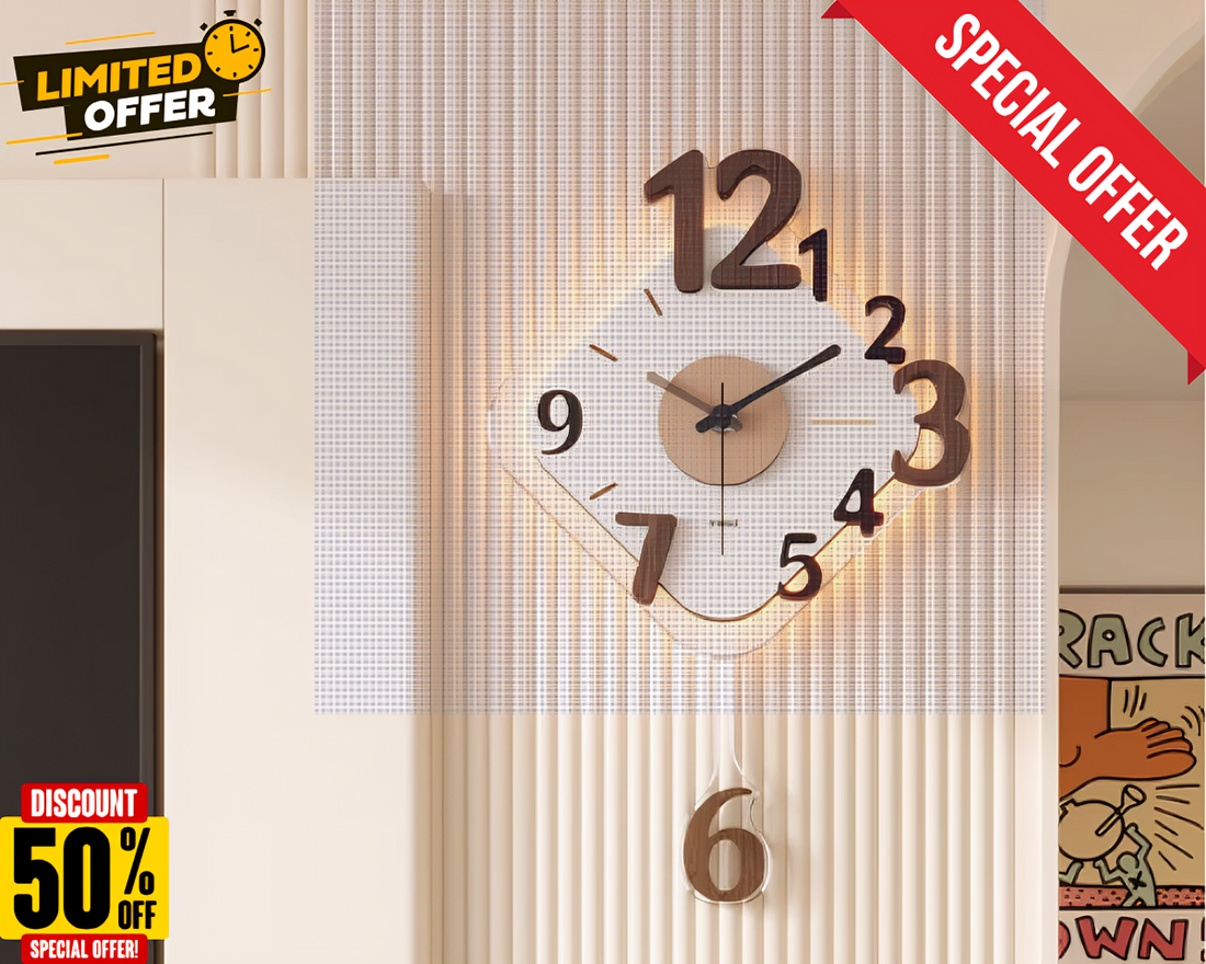 Wall Clock Living Room 2025 New Cream Style Home Silent Clock